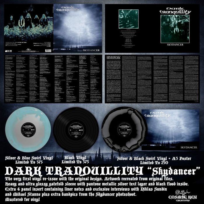 ダリア【キルタンサス】 Dark Tranquillity - Skydancer LP Gatefold (2026rp, 3 clrs, 4 panel