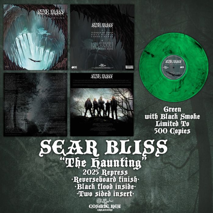 Sear Bliss - The Haunting LP (lim 500, green with black smoke) PRE