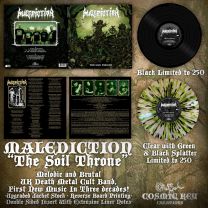 Malediction - The Soil Throne 12" MLP (lim 500, 2clrs)  
