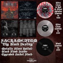 Sacramentum - Thy Black Destiny LP DELUXE (2022rp, lim 500, 3clrs, hotfoil) PRE-ORDER 15/07