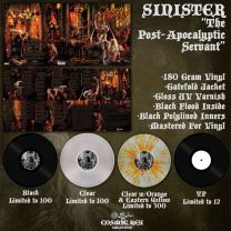Sinister - The Post-Apocalyptic Servant LP (2021, lim 500) 