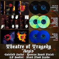 Theatre Of Tragedy - Aegis LP (2023RP, 3 clrs, lim 1000, 12 panel booklet) 