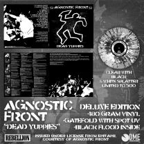 Agnostic Front - Dead Yuppies LP DELUXE (Lim 500, 2 clrs, 180 gr, spot uv) 