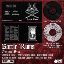 Battle Ruins - Glorious Dead LP Gatefold (lim 750, 2 clrs, 45rpm) PRE-ORDER 22/03