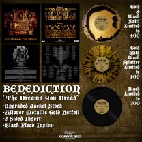 Benediction – The Dreams You Dread (Deluxe) LP (2022rp, lim 1000, 3 clrs) PRE-ORDER 30/12