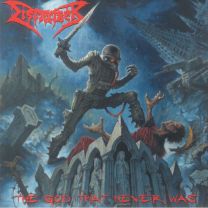 Dismember ‎– The God That Never Was LP (Blue In Red Split Vinyl)