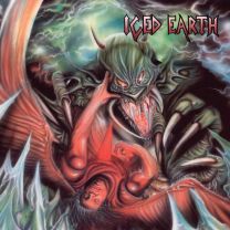 Iced Earth - s/t LP Gatefold (Transparant Red w/Bone Splatter Vinyl)
