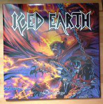 Iced Earth ‎– The Dark Saga LP Gatefold (Orange [Crush]/Yellow Splatter Vinyl)