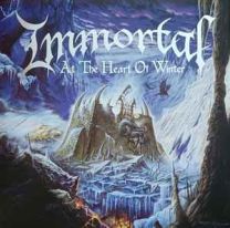 Immortal ‎– At The Heart Of Winter LP Gatefold (Blue w Black & White Splatters Vinyl)