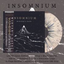 Insomnium ‎– Winter's Gate LP Gatefold (White Vinyl + Black Splatter Vinyl) (Chinese Import)