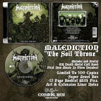 Malediction - The Soil Throne CD (lim 500, super jewel box) 