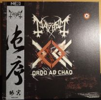 Mayhem ‎– Ordo Ad Chao LP Gatefold (Orange & White Swirl Vinyl) (Chinese import)