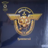 Motörhead ‎– Hammered LP (Yellow & Black Splatter Vinyl)