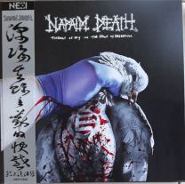 Napalm Death ‎– Throes Of Joy In The Jaws Of Defeatism LP (White/Grey Vinyl) (Chinese Import)