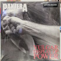 Pantera ‎– Vulgar Display Of Power LP (White & True Metal Gray Marbled Vinyl) (US Import) 