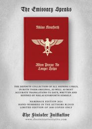 When Prozac No Longer Helps: Niklas Kvarforth / SHINING Book (Hardcover, numbered in blood)