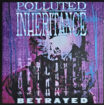 Polluted Inheritance ‎– Betrayed LP (Dark Blue Marble Vinyl)