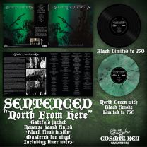 Sentenced - North From Here LP Gatefold (2024rp, lim 1000, 2 clrs) PRE-ORDER 01 MARCH
