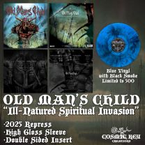 Old Man’s Child – III-Natured Spiritual Invasion LP (2025 repress, lim 500, blue w black smoke) 