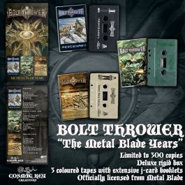 Bolt Thrower - The Metal Blade Years 3x Tape Boxset (lim 300, clrd